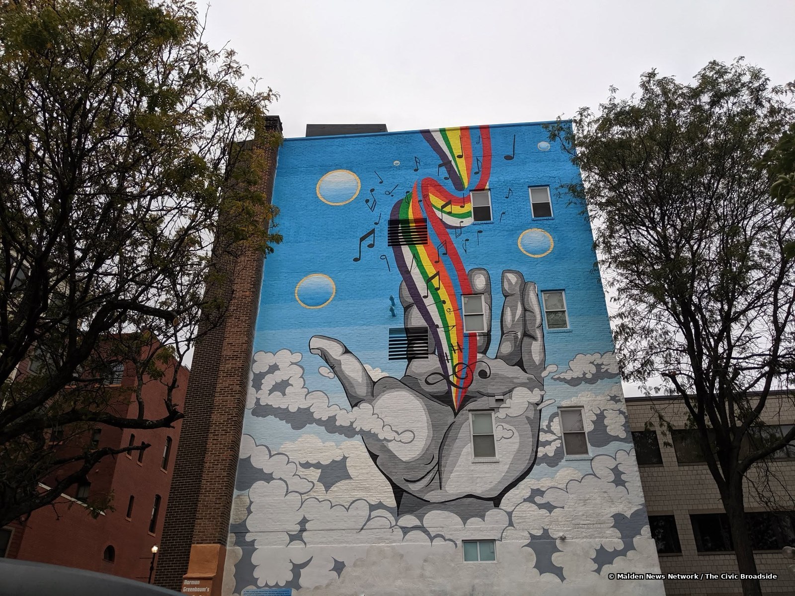 From concept sketch to finished mural