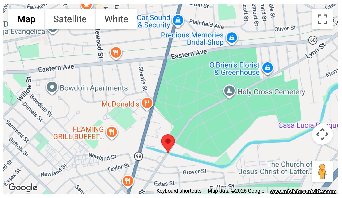 Lynn Street, map view